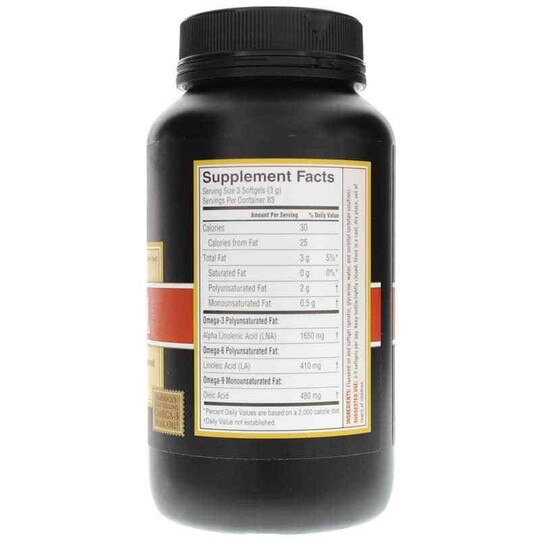 Flax Oil Softgels, BOO